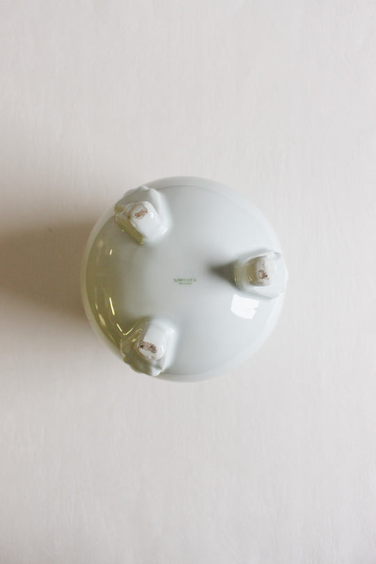 vintage french limoges "hatched egg" vase