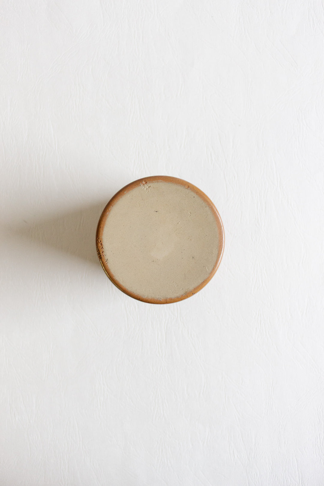 antique french confit pot