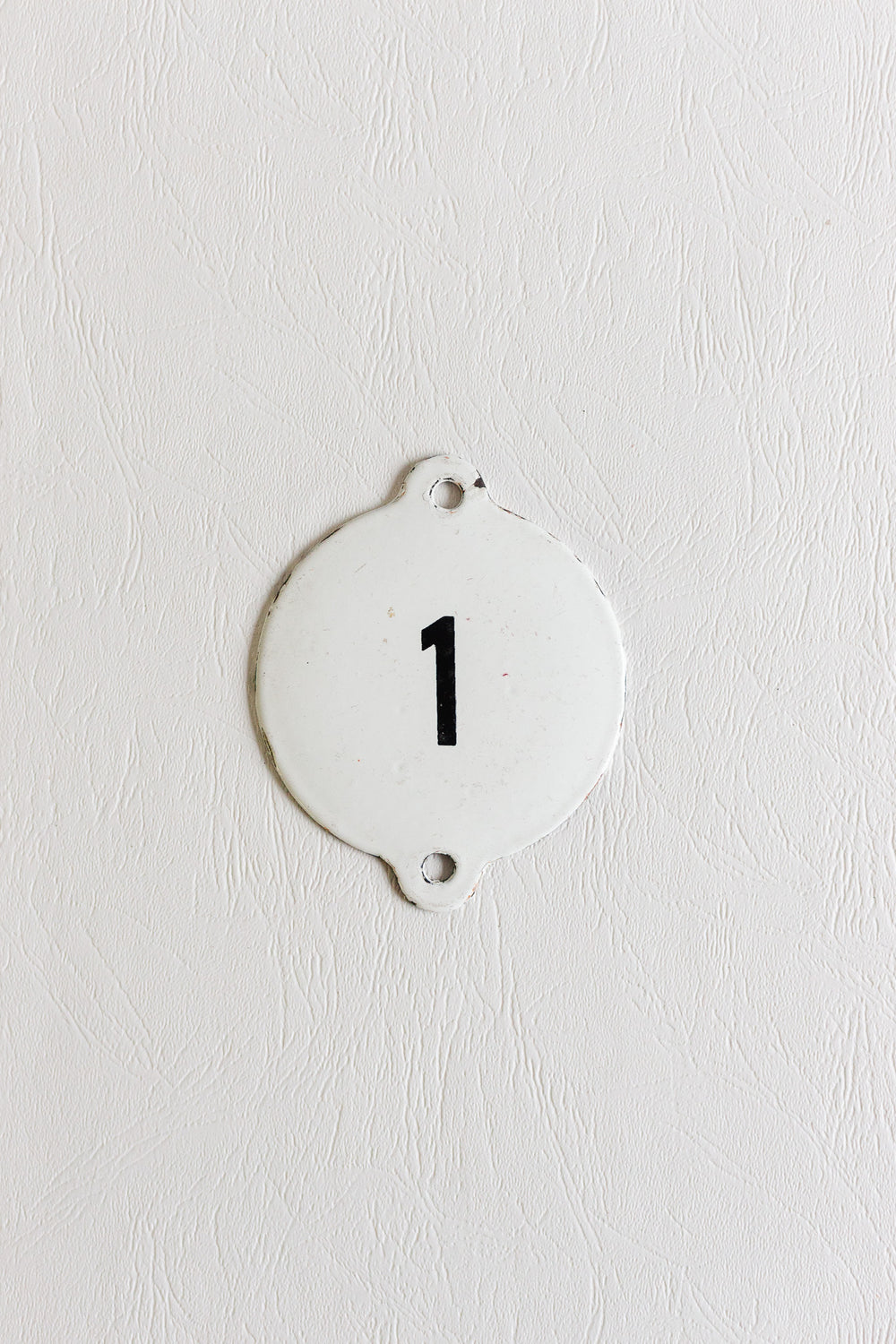 antique german enamel train sign