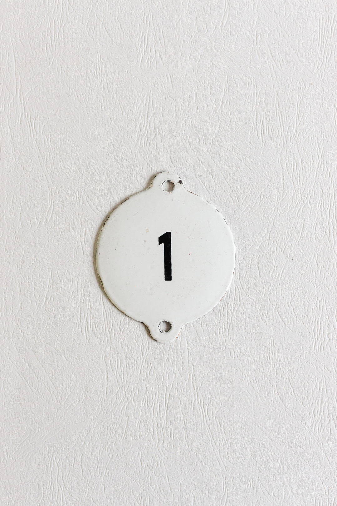 antique german enamel train sign