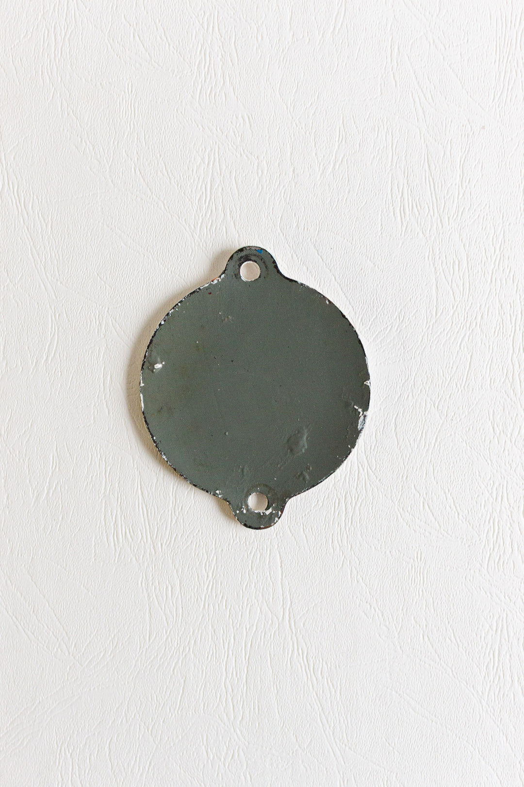 antique german enamel train sign