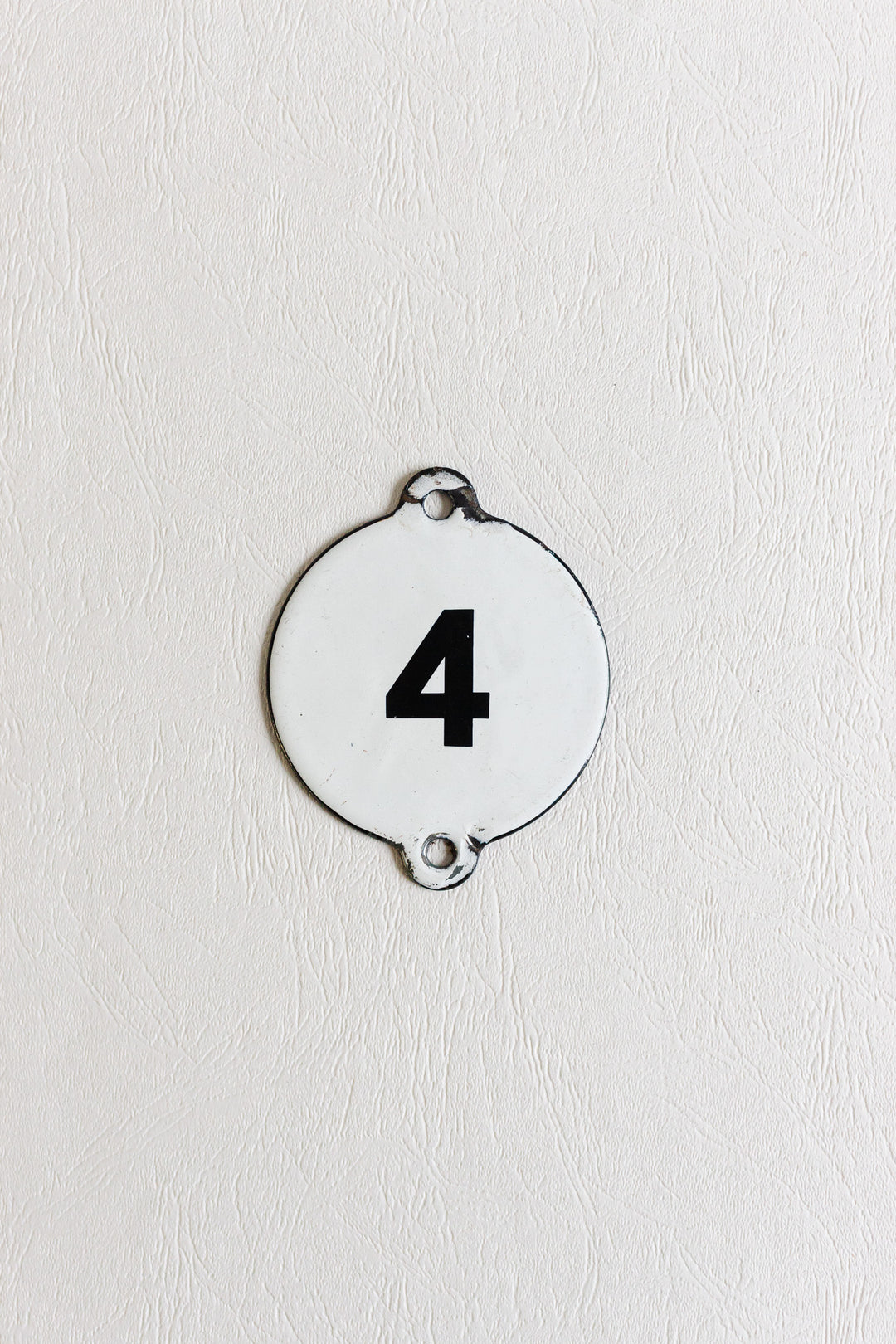 antique german enamel train sign