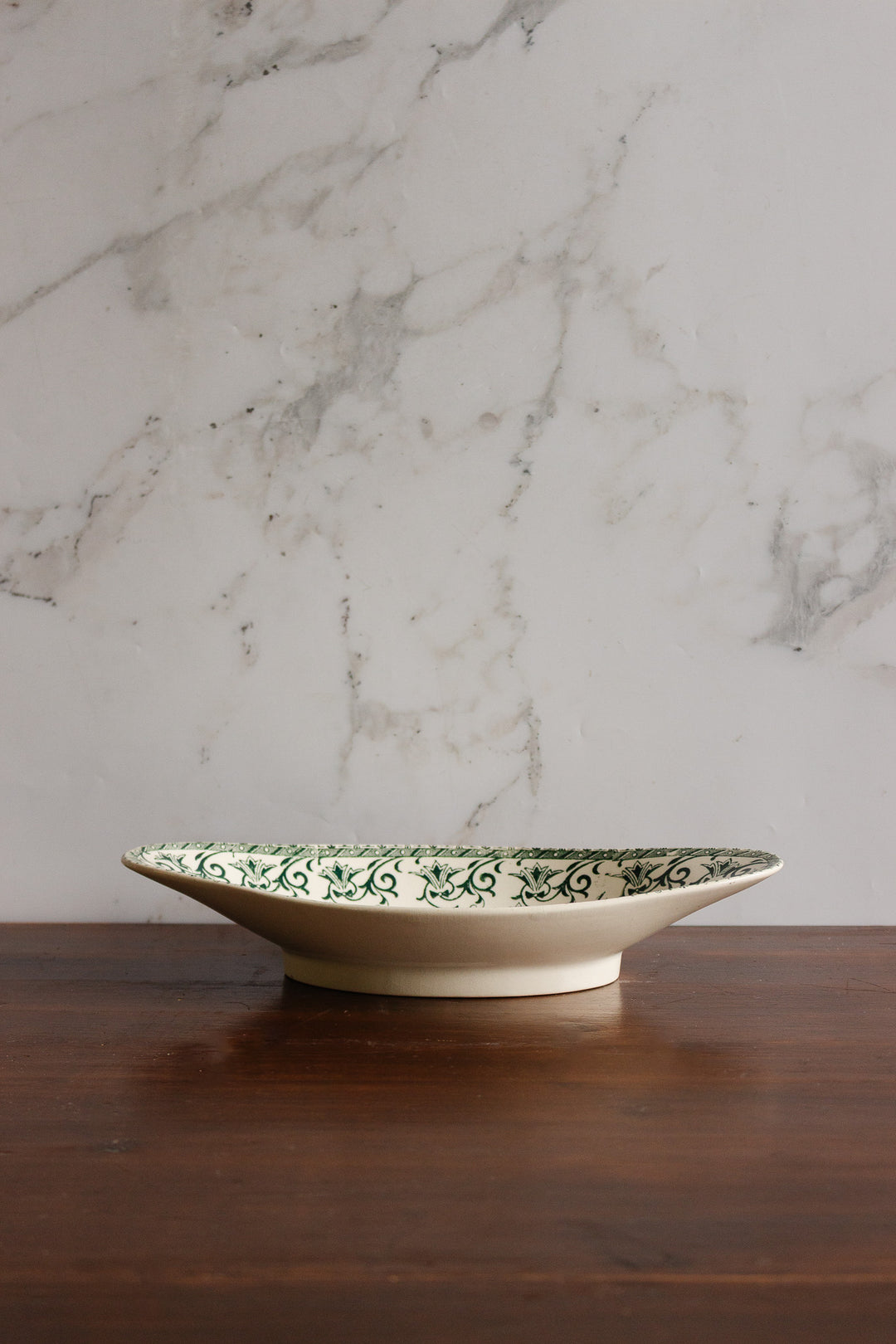 antique french "suzanne" sarreguemines ravier