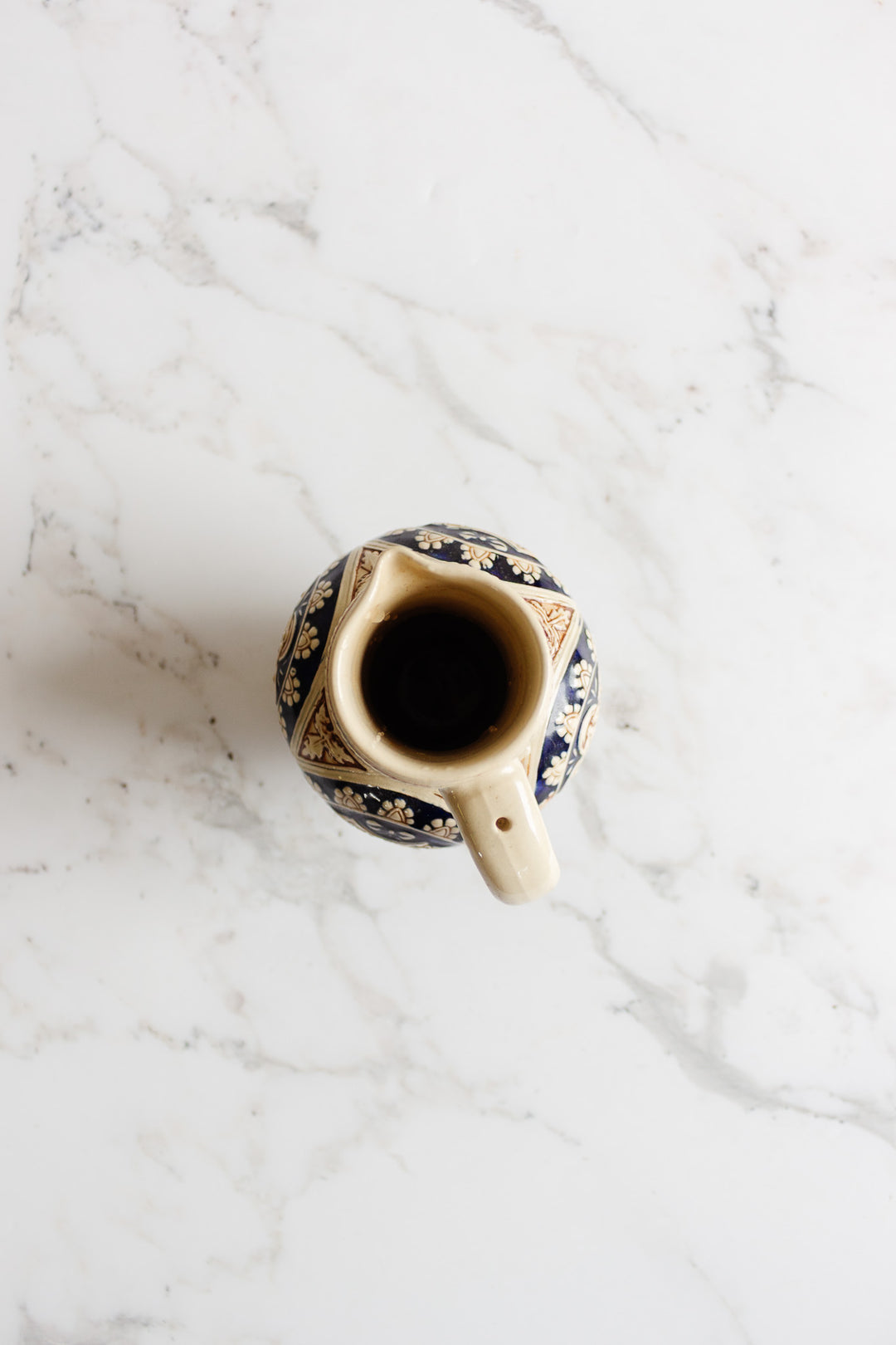 midcentury german stoneware pitcher