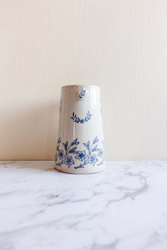rare antique french saint-uze "pot à lait"