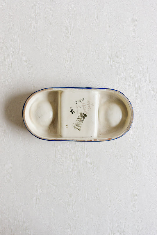 rare antique émaux de Longwy cendrier