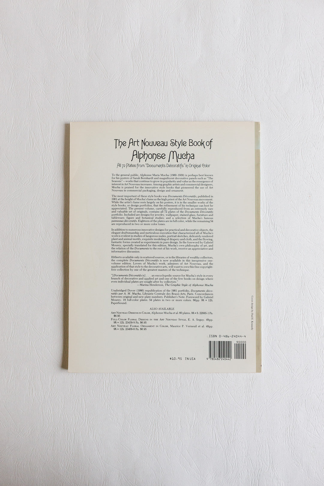 the art nouveau style book of Alphonse Mucha