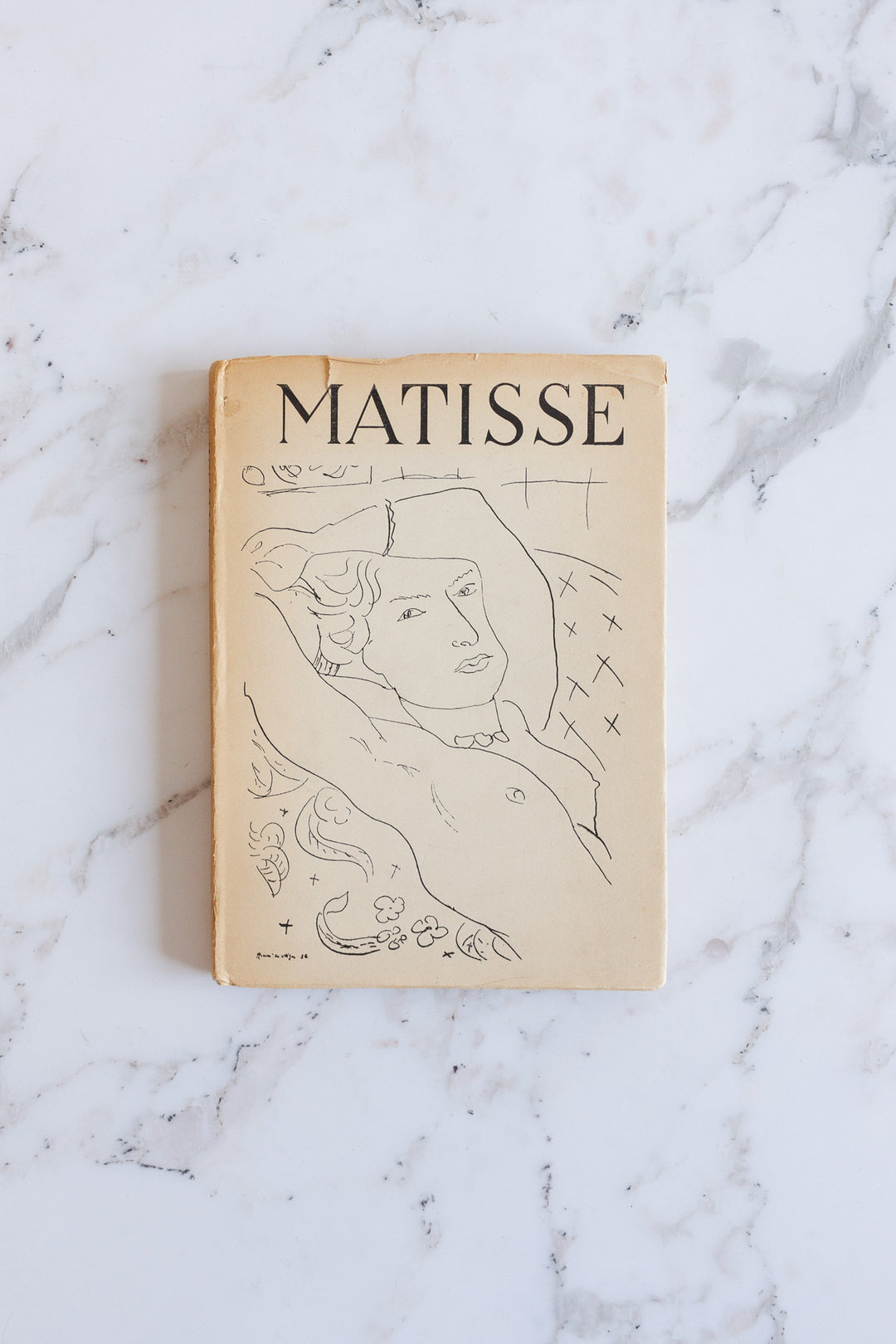 rare vintage french matisse book, "dessins"