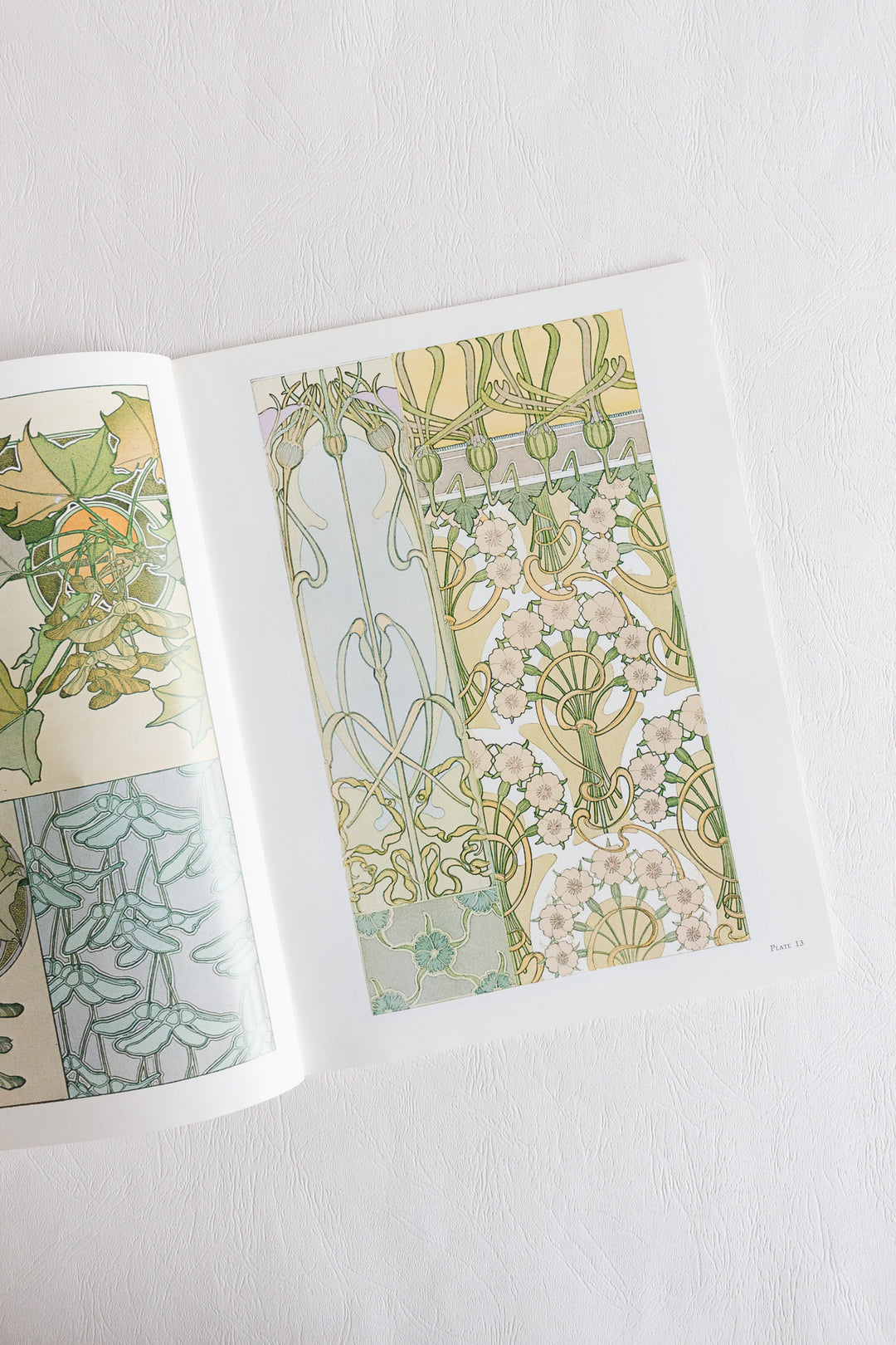 the art nouveau style book of Alphonse Mucha