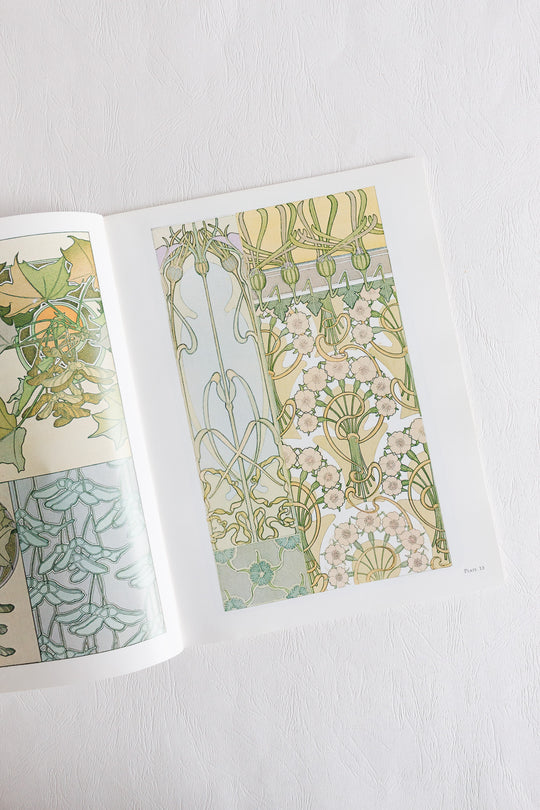 the art nouveau style book of Alphonse Mucha