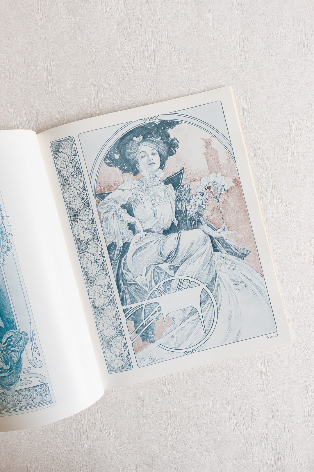 the art nouveau style book of Alphonse Mucha