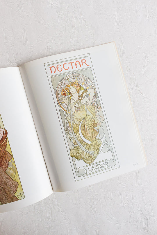 the art nouveau style book of Alphonse Mucha