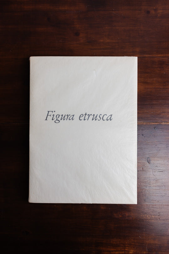 italian art book of prints "figura etrusca"
