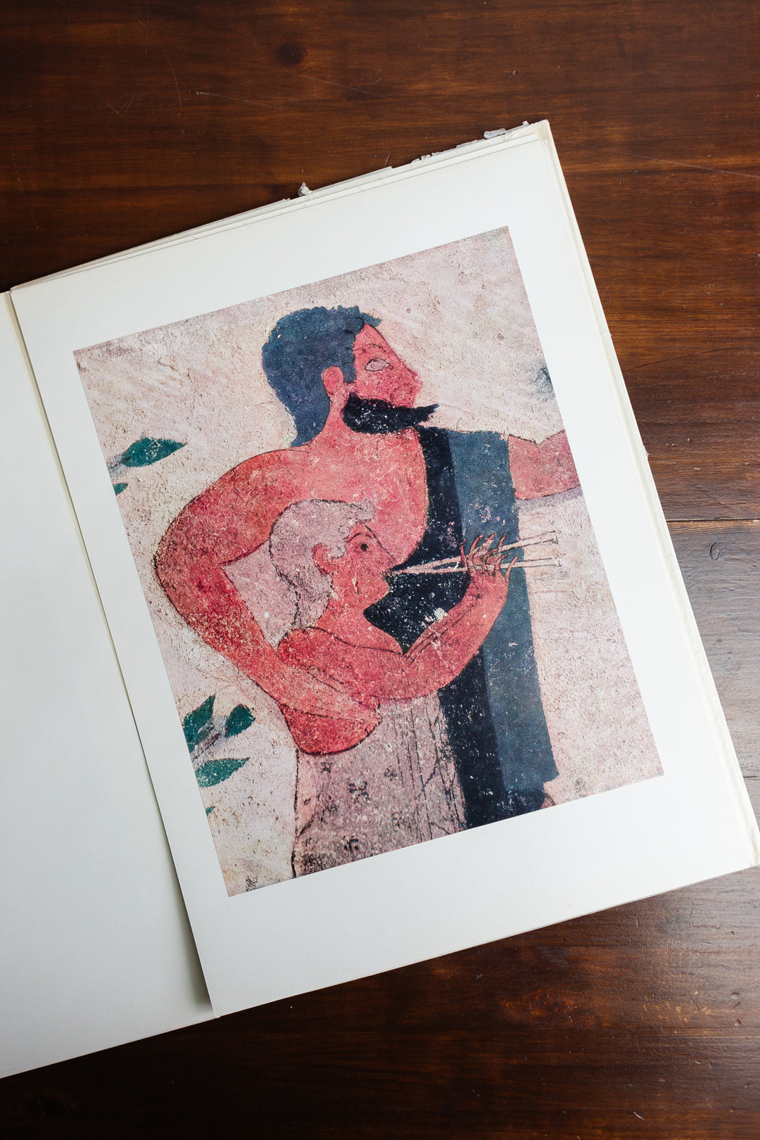 italian art book of prints "figura etrusca"