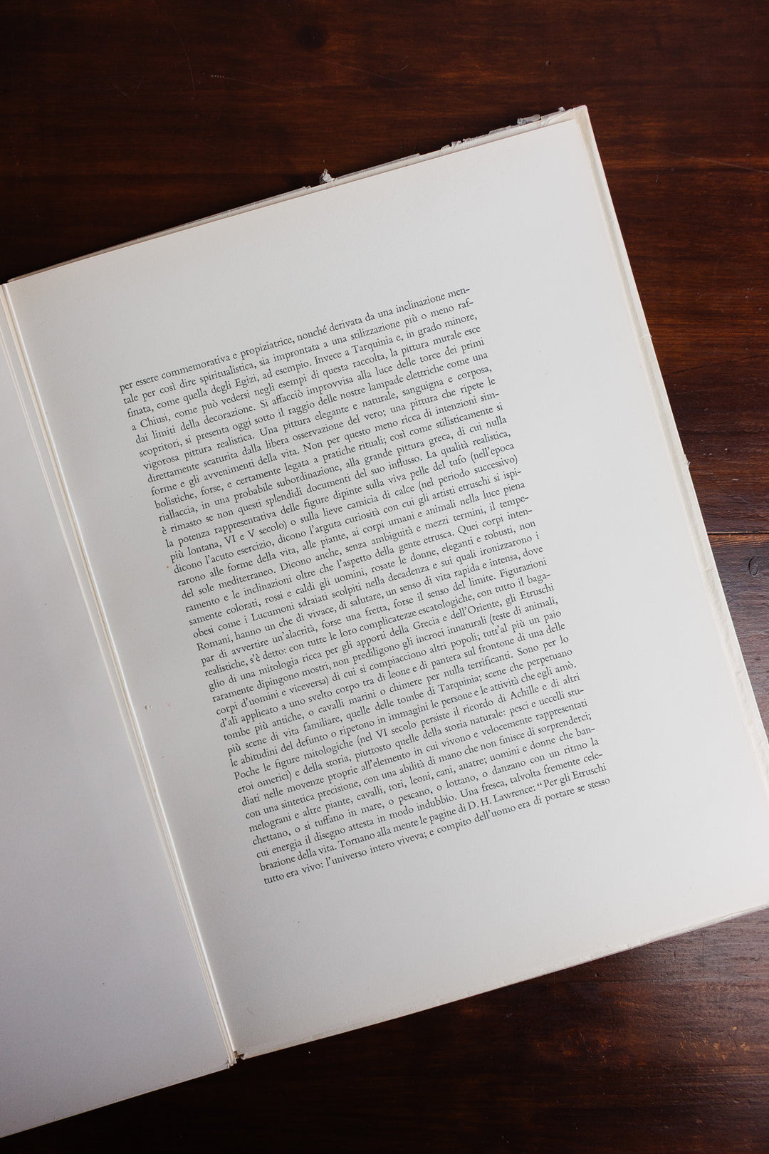 italian art book of prints "figura etrusca"