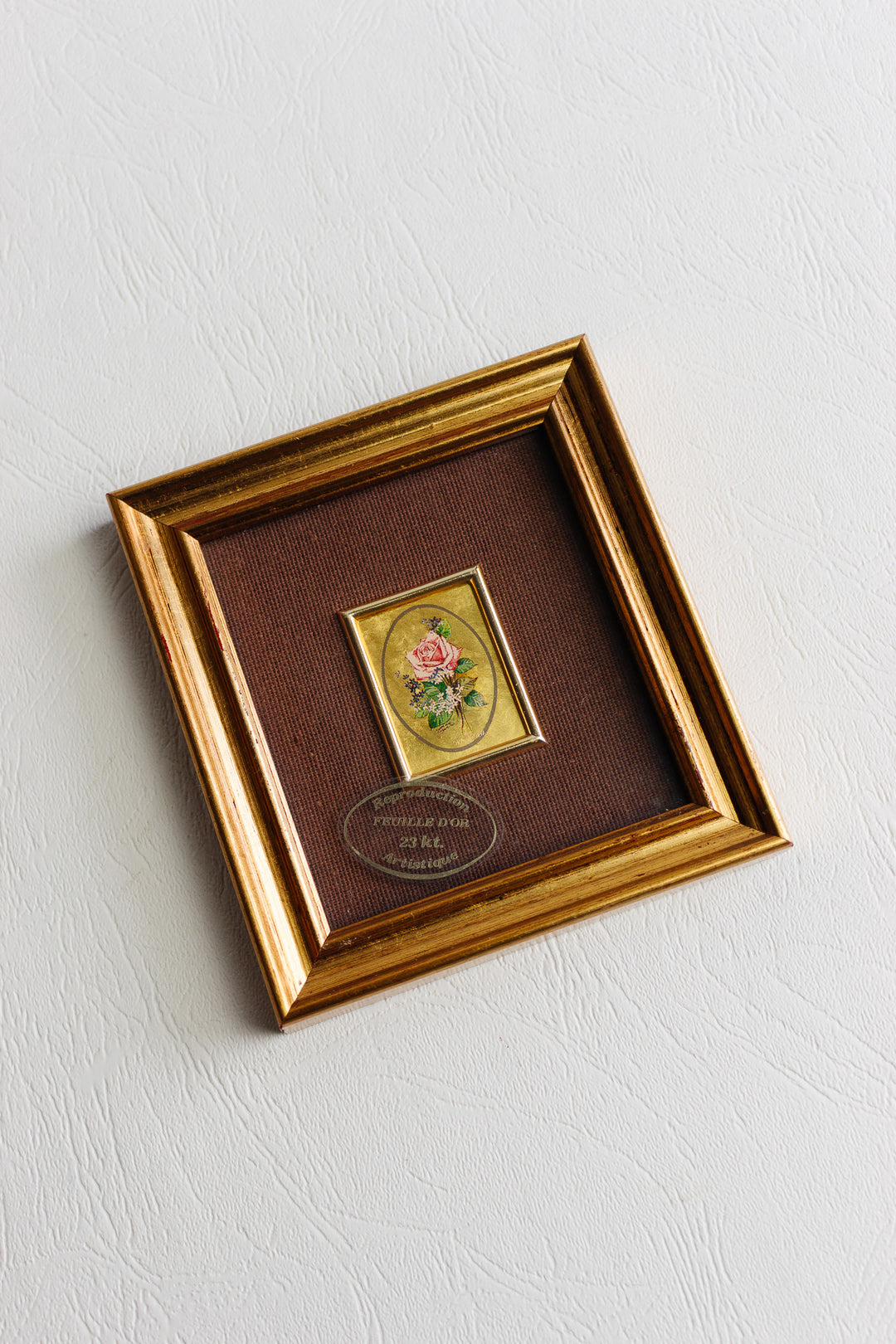 pair of vintage 23k chromolithographs by artitalia