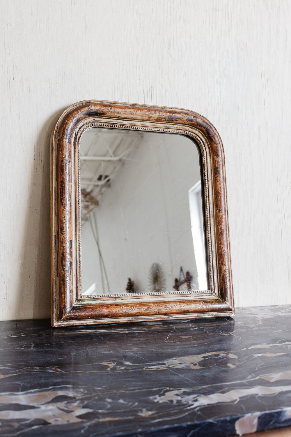 turn of the century french "petite" louis philippe mirror