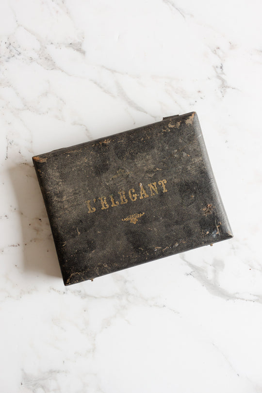 l'élégant french "acier super" set of 6 knives