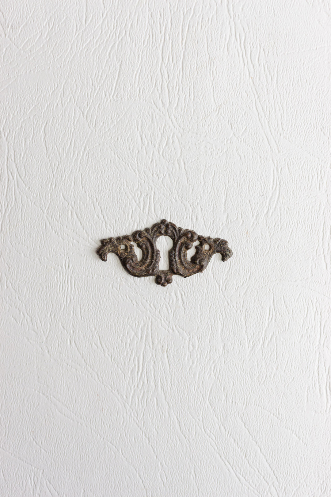 antique french keyhole escutcheons