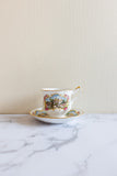 vintage paragon Chippendale teacup set of 6