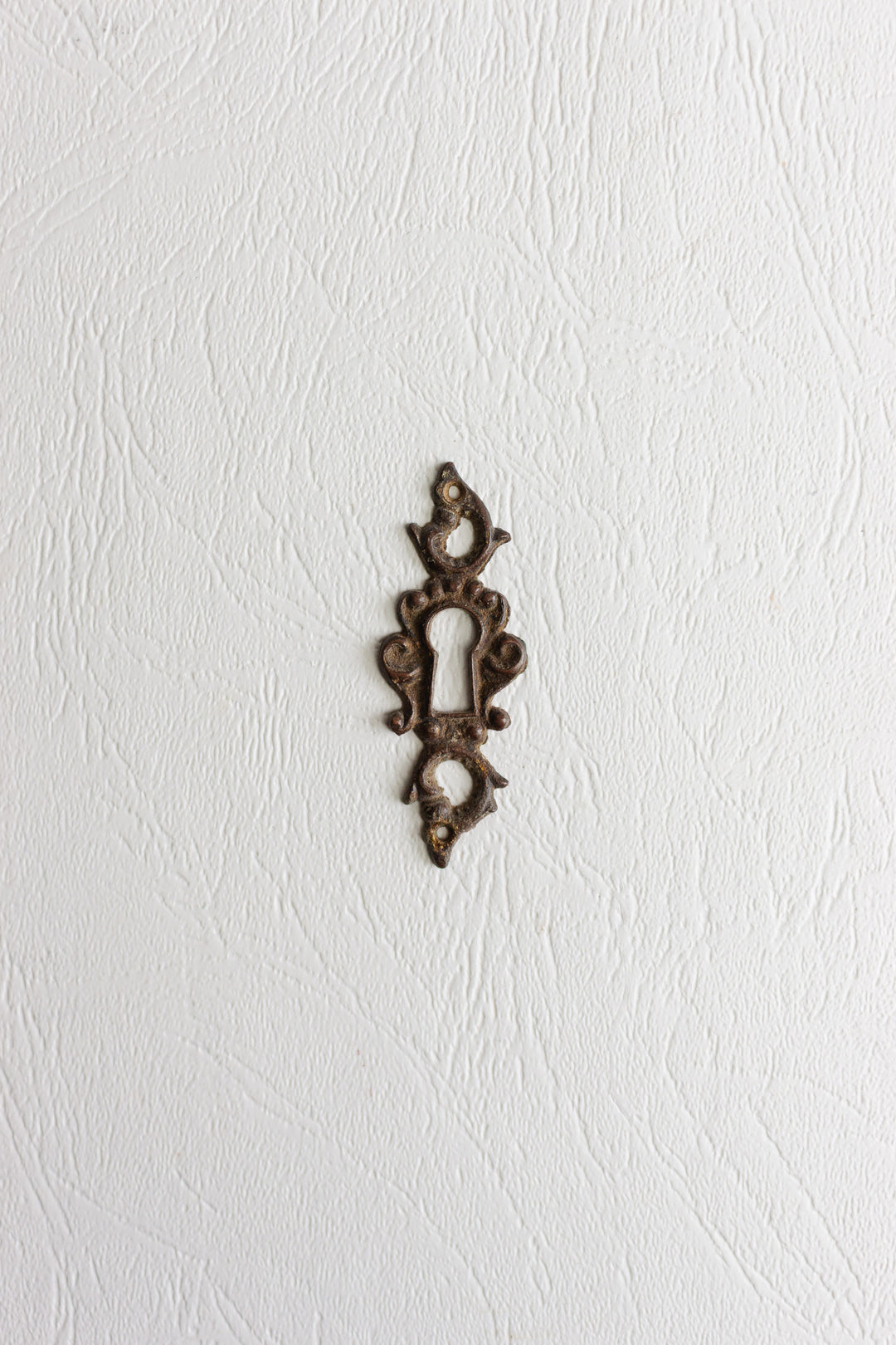 antique french keyhole escutcheons