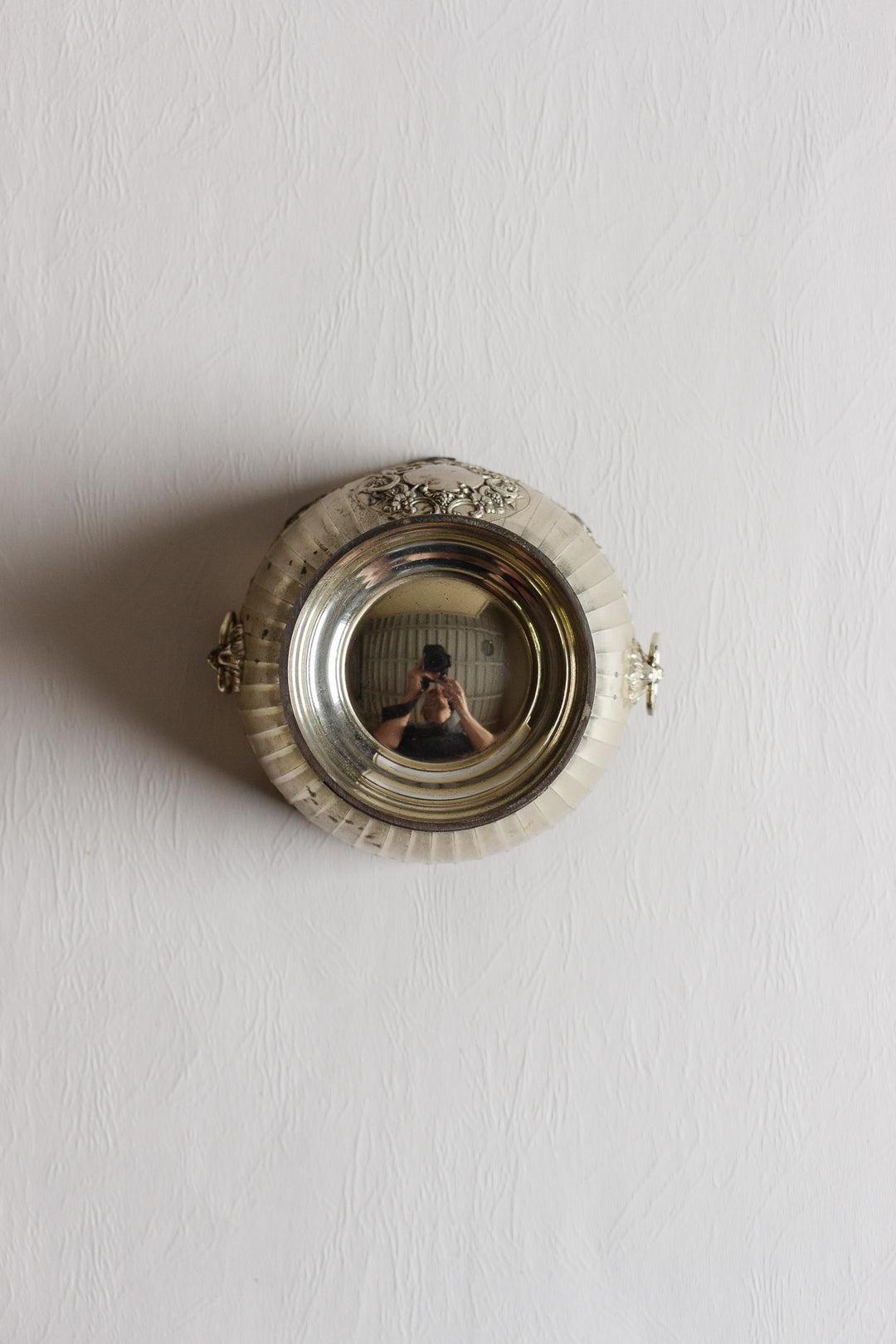 vintage silver-plated monteith bowl