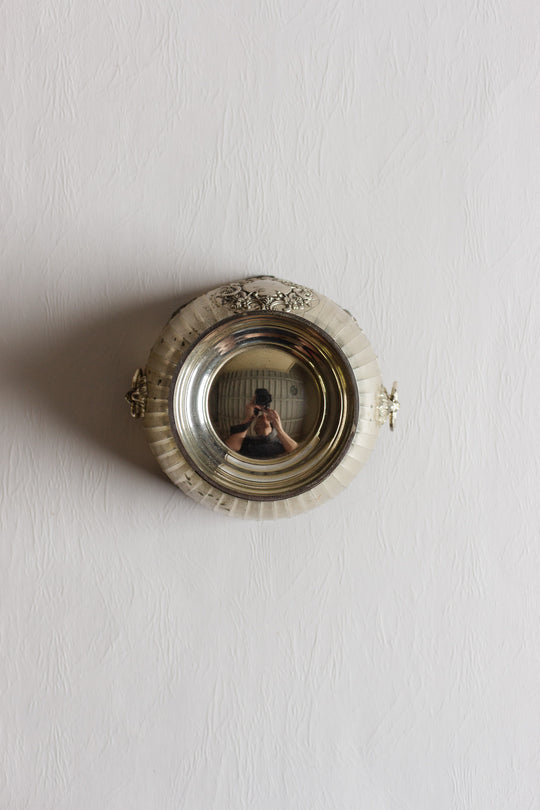 vintage silver-plated monteith bowl