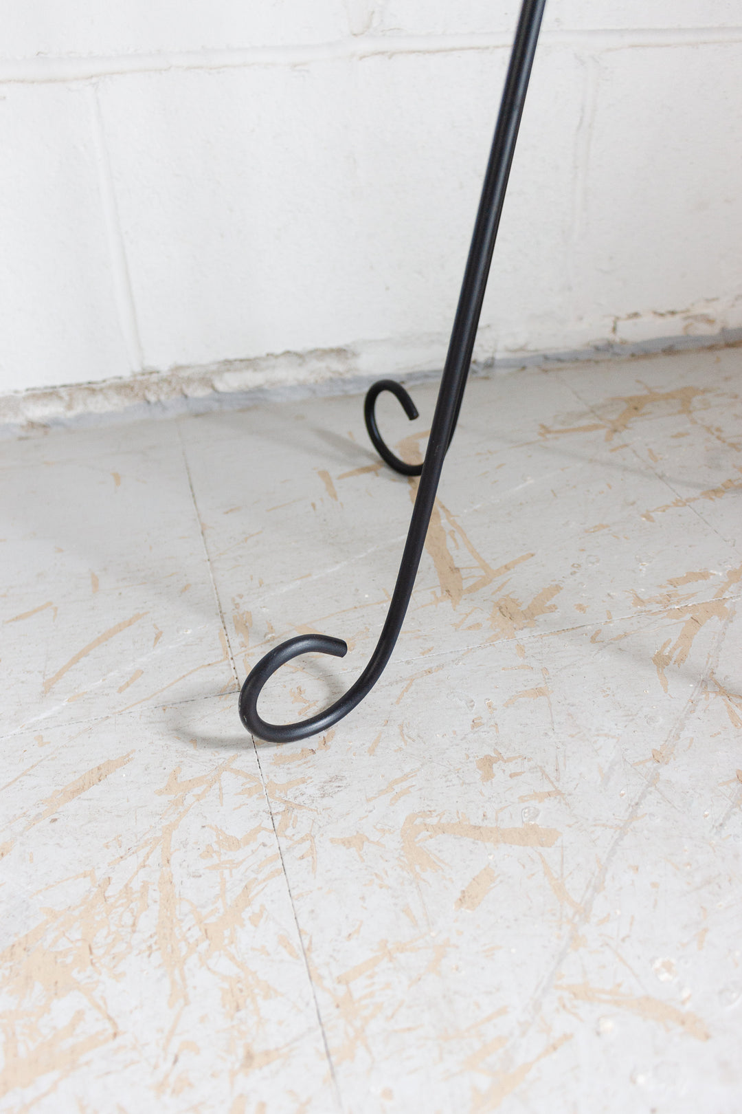 vintage sculptural floor candelabra