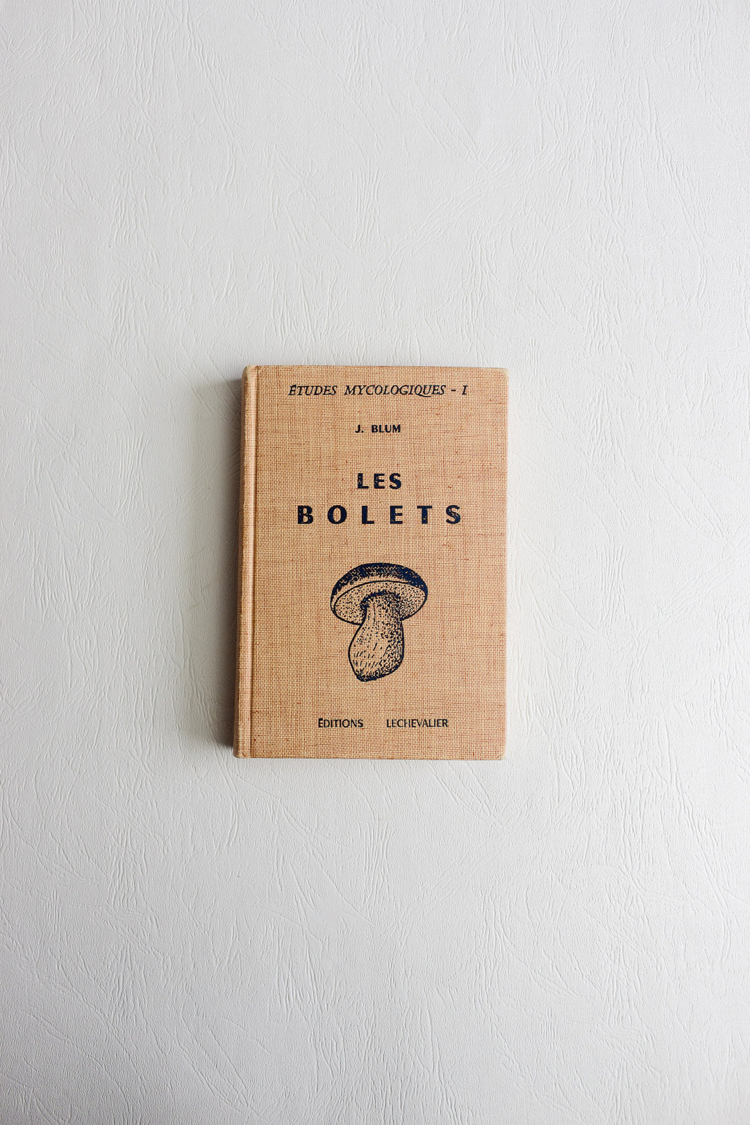 1960s "études mycologiques" series pair of books