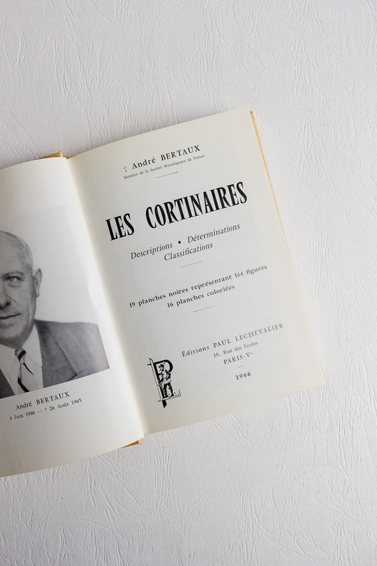 1960s "études mycologiques" series pair of books