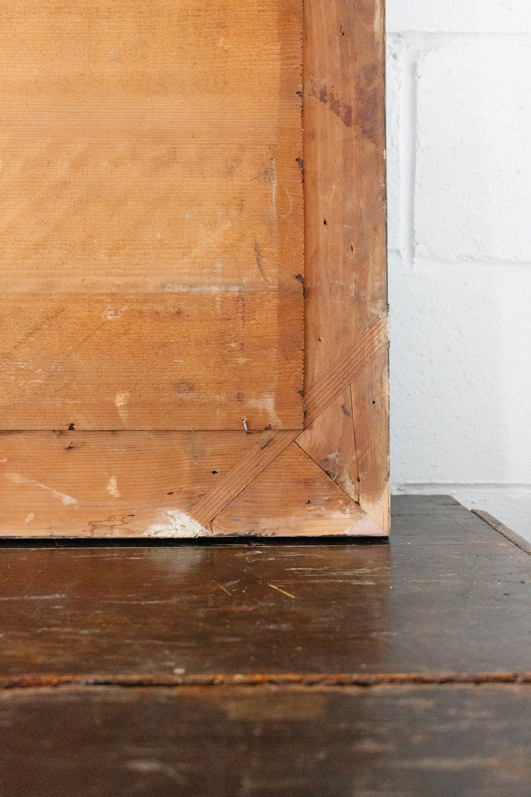 extra large turn of the century ebony and gilt louis philippe mirror