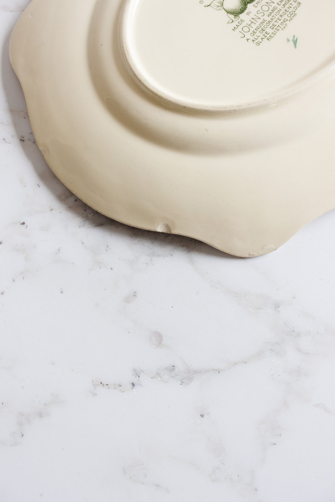 vintage johnson brothers "apple harvest" platter