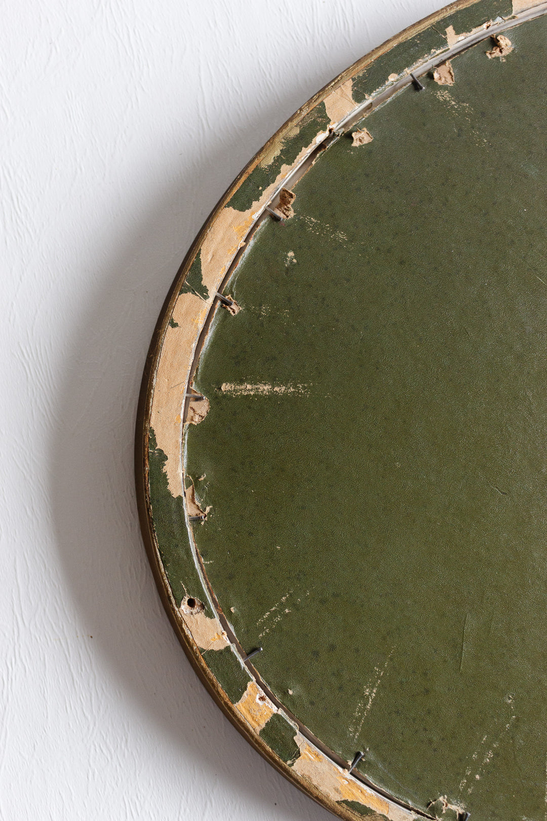 19th century french hand coloured oval engraving