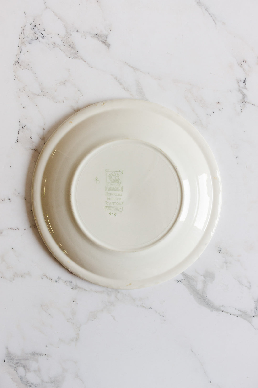 1940s grindley Hercules polychrome "canton" plate