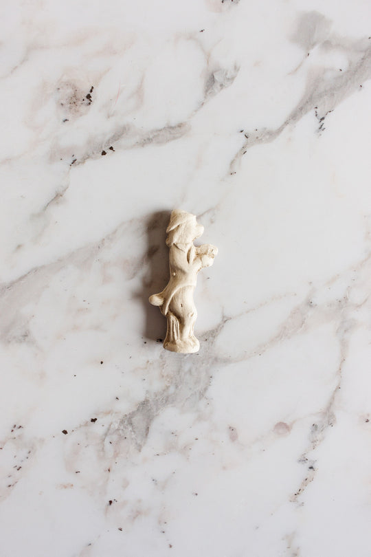 vintage french decorative plaster figurine