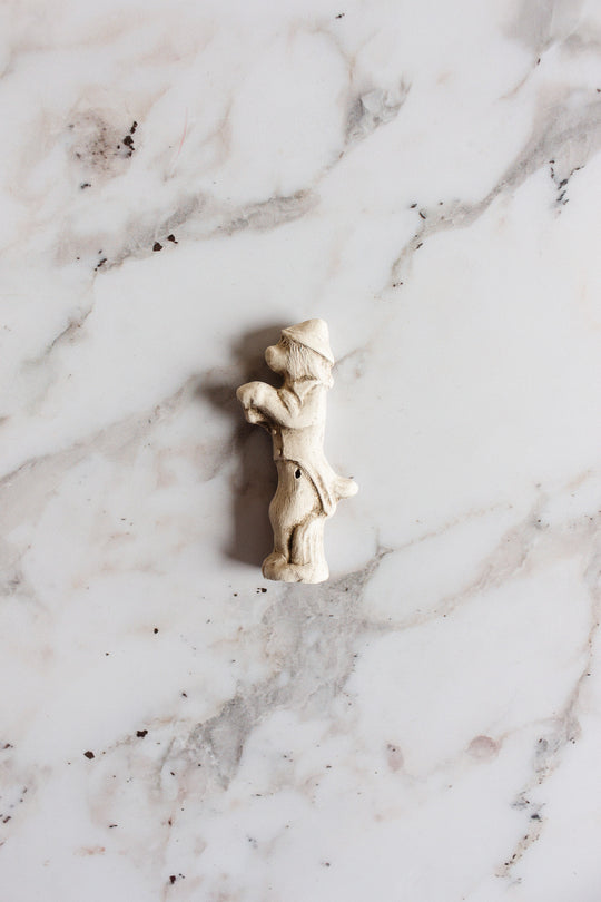 vintage french decorative plaster figurine