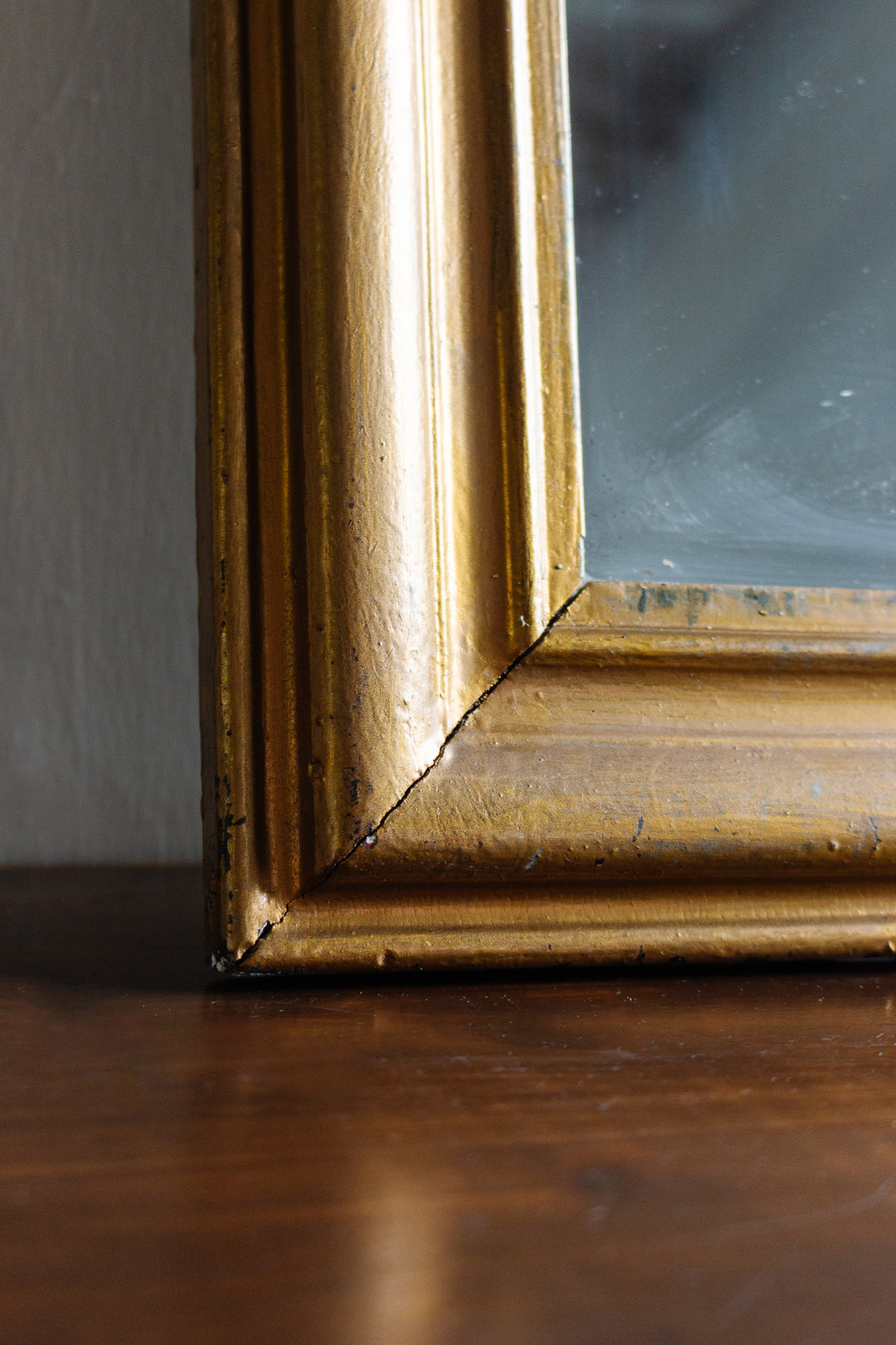 antique french gilt louis phillippe mirror