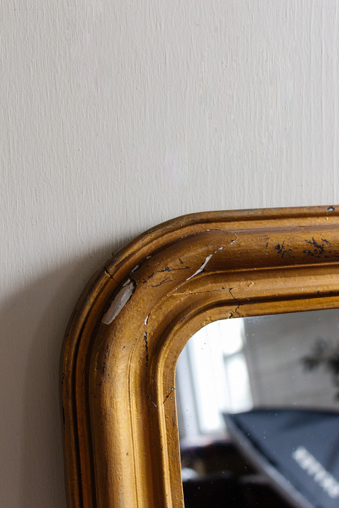 antique french gilt louis phillippe mirror