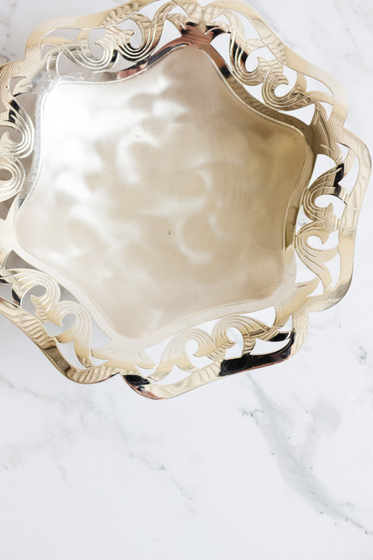 vintage german wmf-ikora silverplate bowl