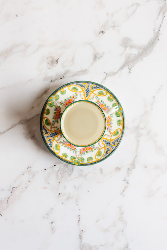 midcentury wedgwood demitasse set of 5