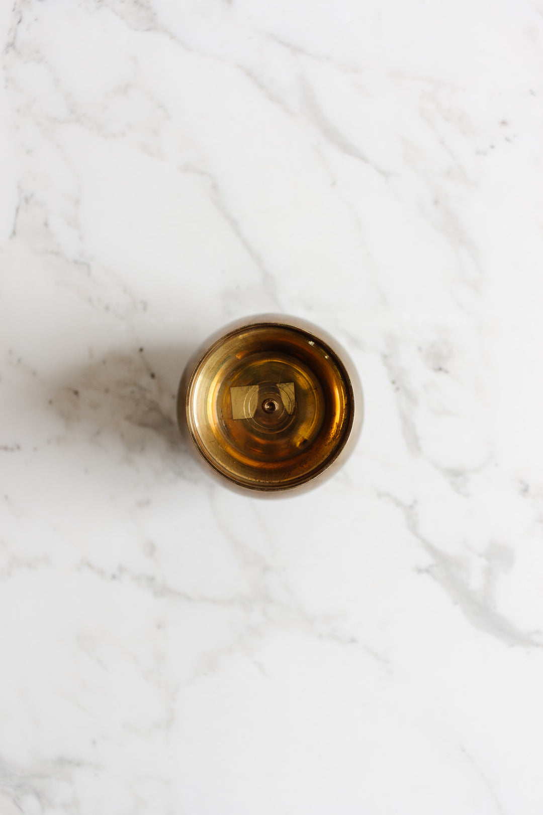 vintage french brass lidded urn