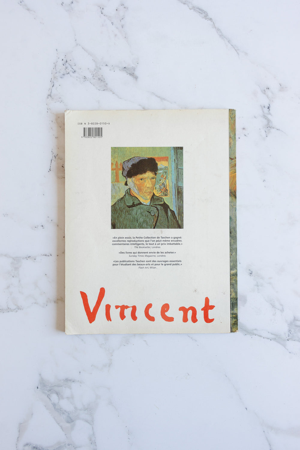 van gogh vintage art book