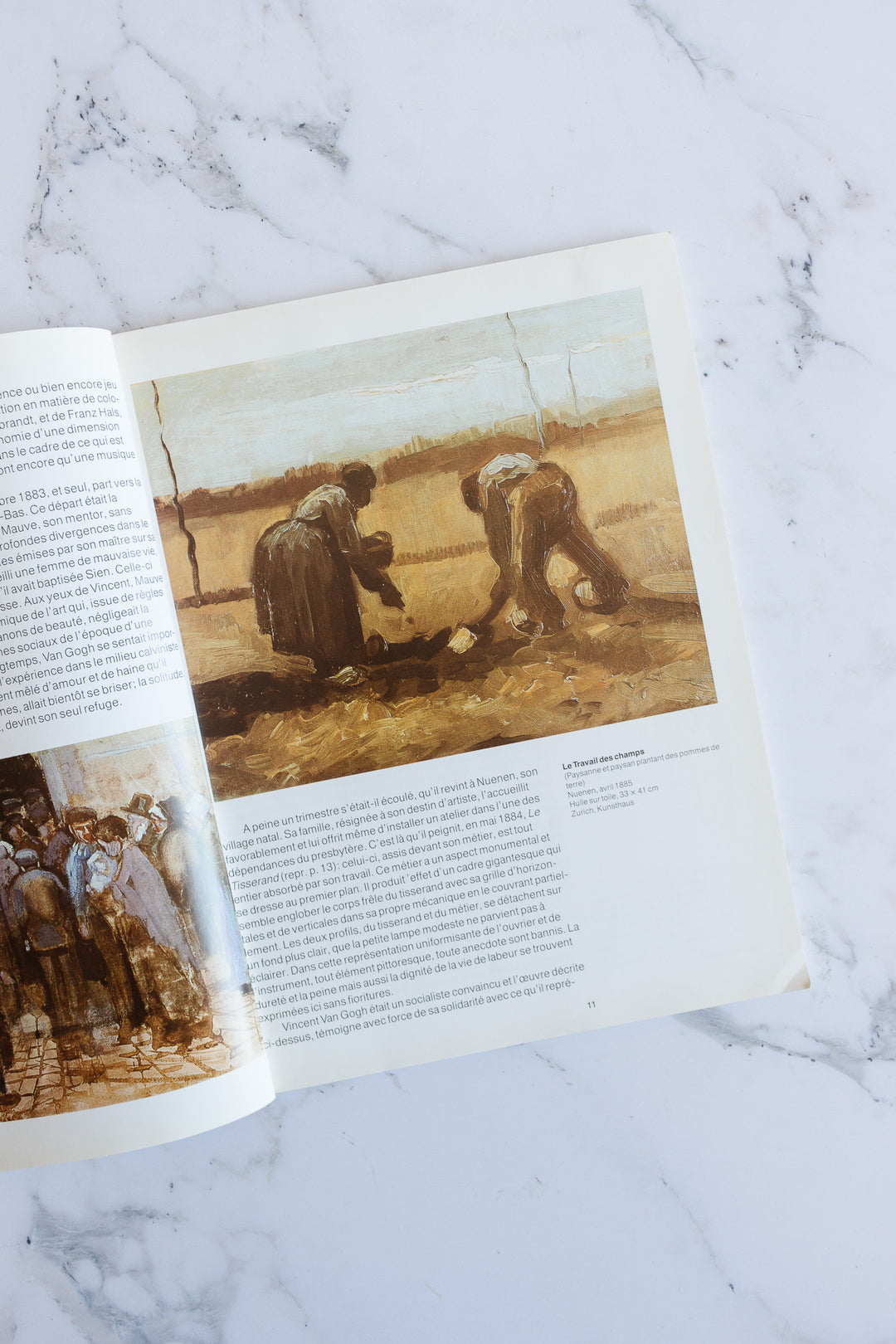 van gogh vintage art book