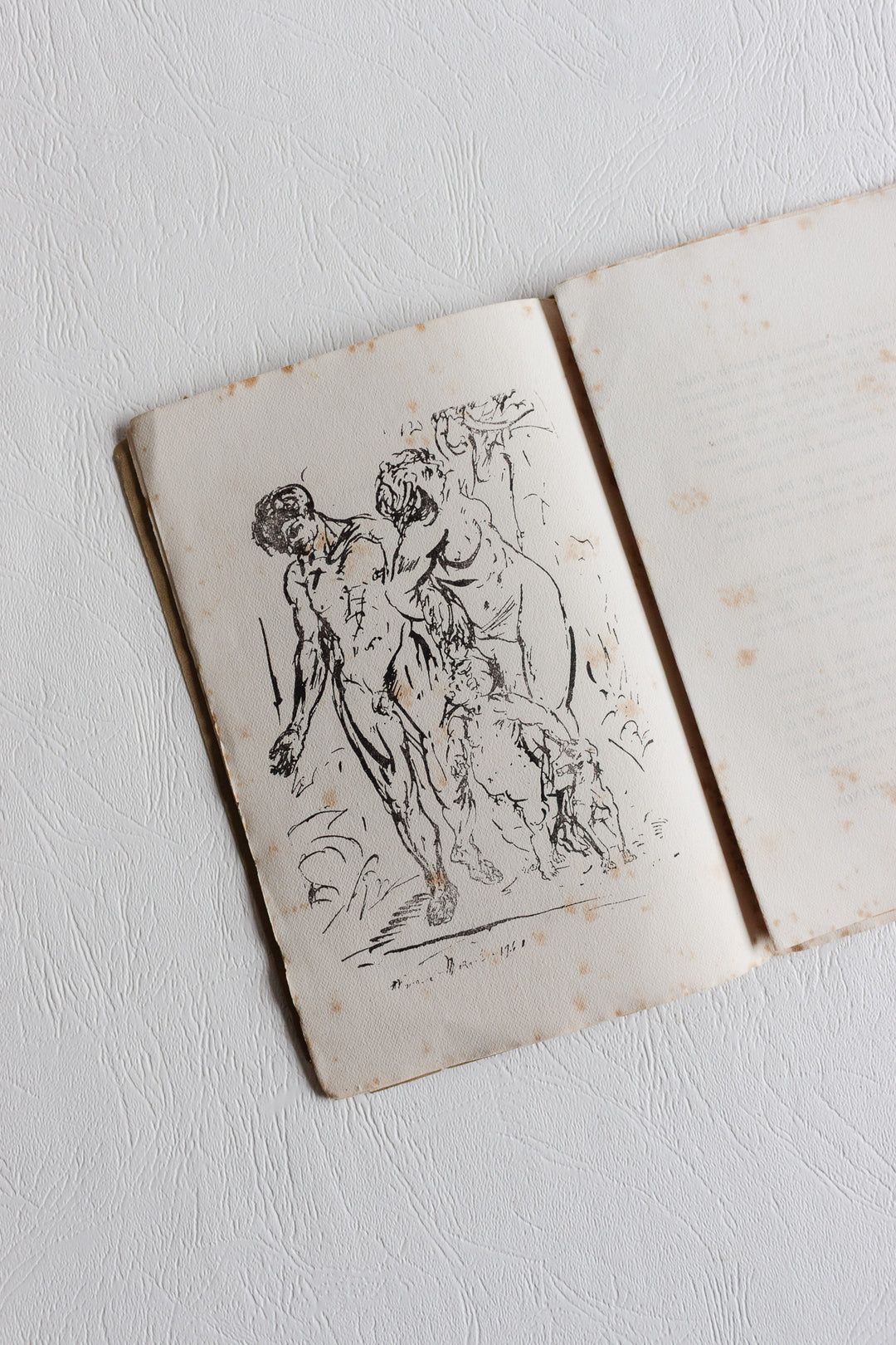 exhibition catalogue for maurice mazo - galerie jean chabanon, Paris 1945