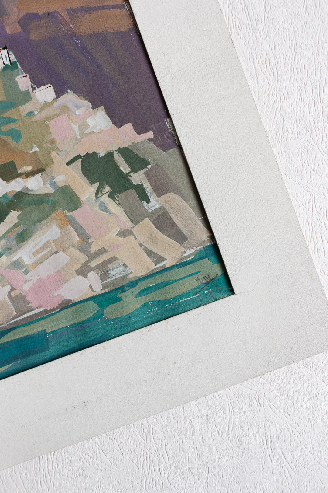 une rangée de maisons