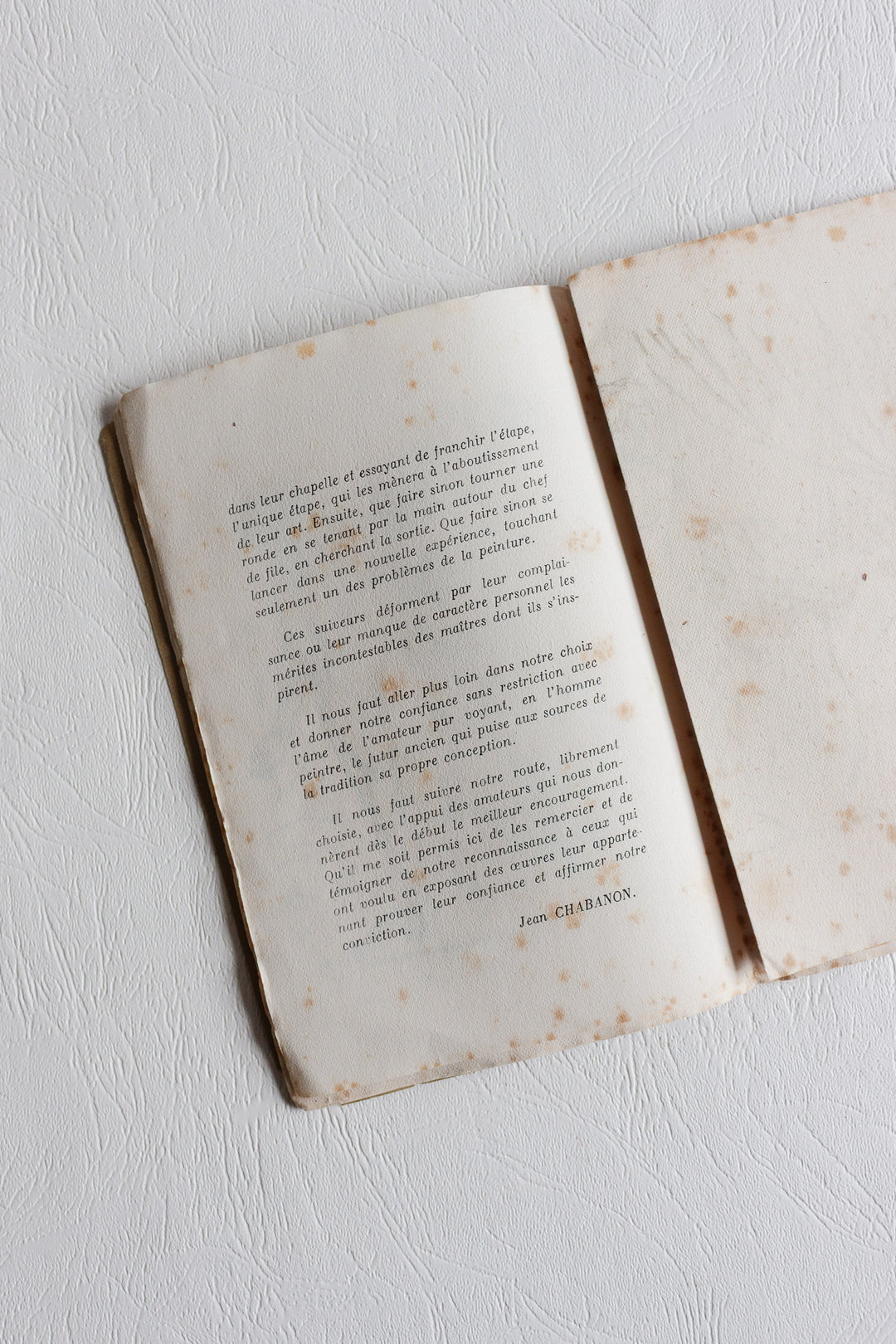 exhibition catalogue for maurice mazo - galerie jean chabanon, Paris 1945