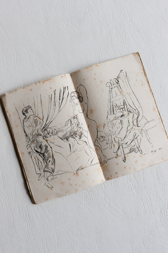 exhibition catalogue for maurice mazo - galerie jean chabanon, Paris 1945