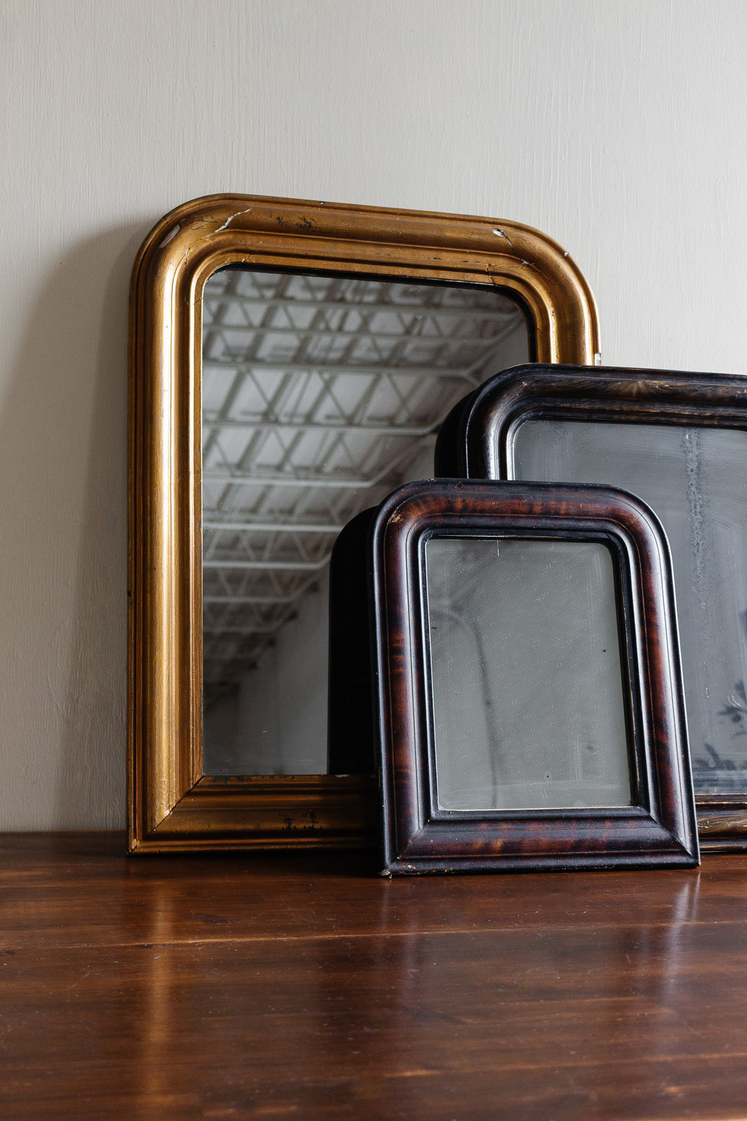 antique french gilt louis phillippe mirror