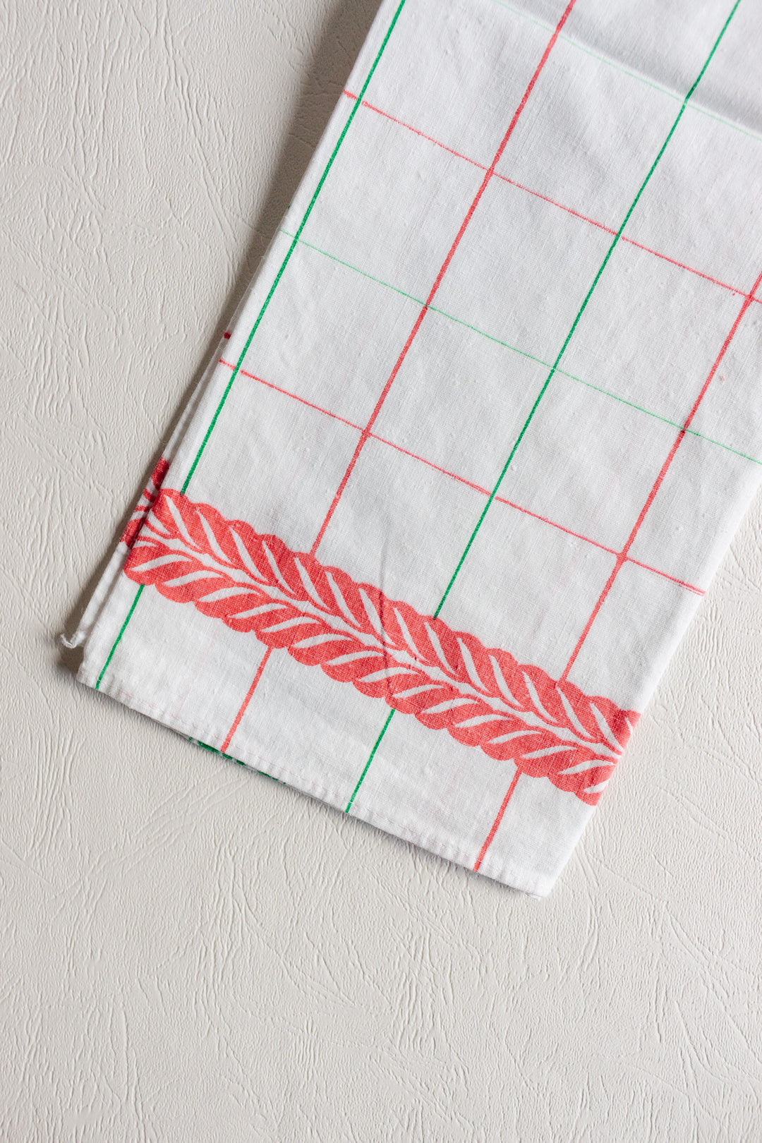 antique french monogrammed "ä" kitchen torchons, set of 4