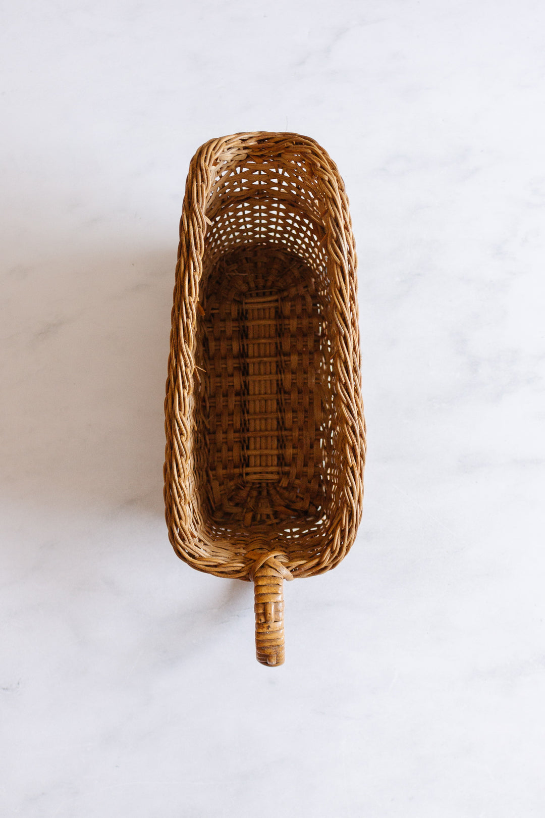 rare antique french advertising wine basket/pouring basket